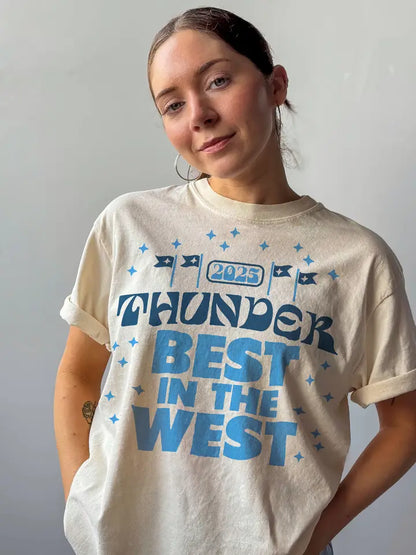 Best In The West Tee - Off White