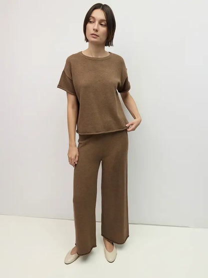 The Colleen Top - Brown