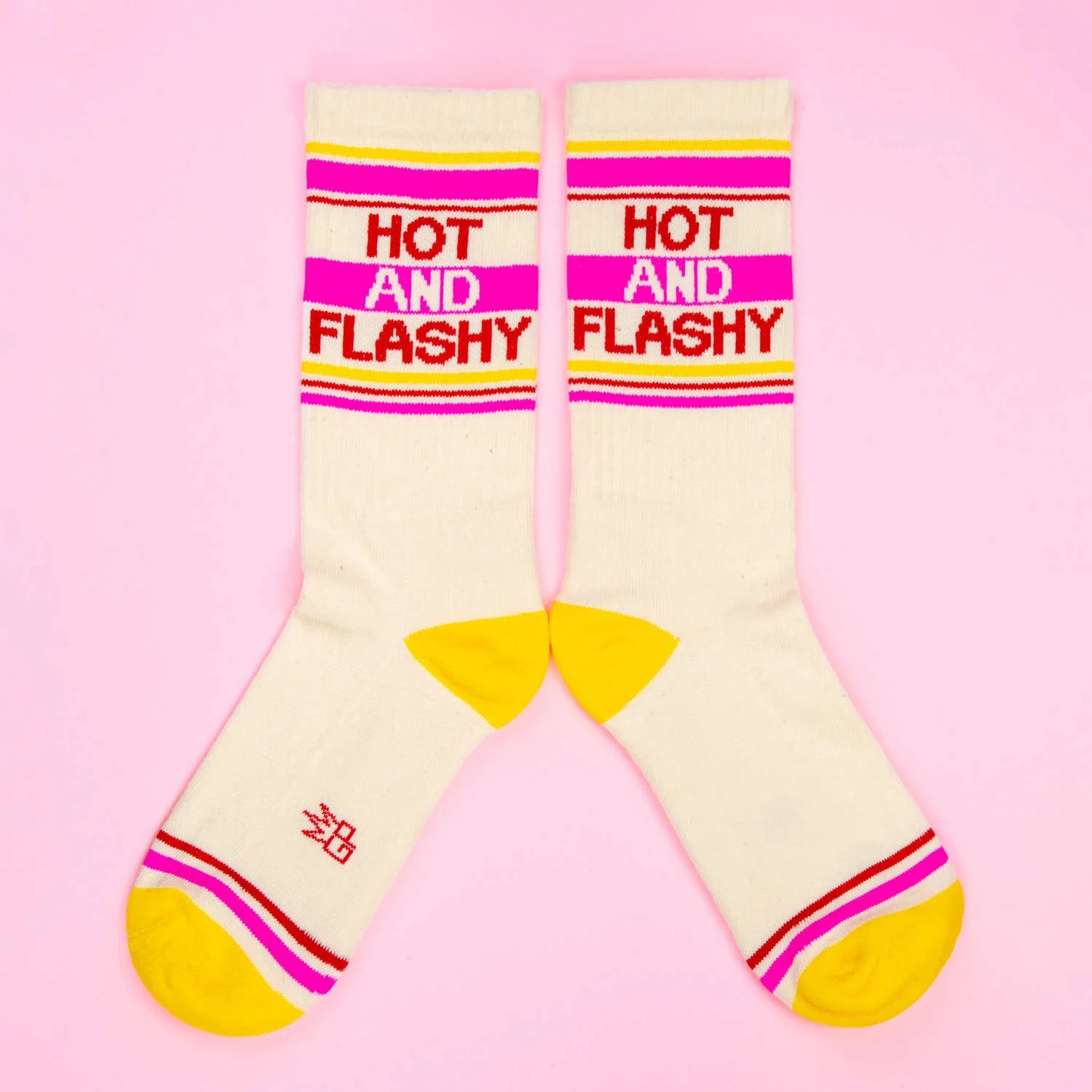 Hot and Flashy Gym Crew Socks