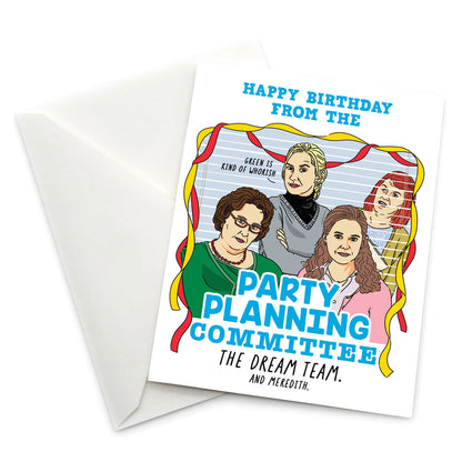 Party Planning Committee Card