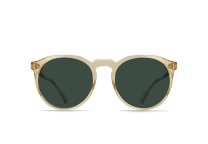 Remmy Sunglasses Champagne Crystal / Green Polarized