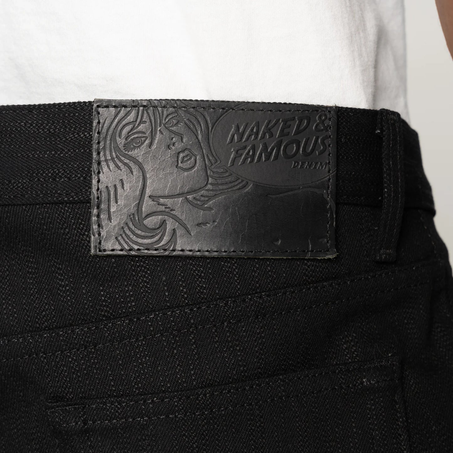 Weird Guy - Shinigami Selvedge - Black