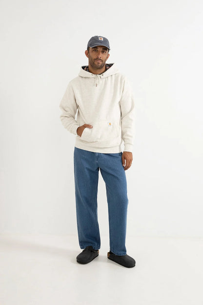 Flannel Fleece Hood - Ecru