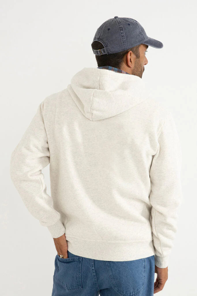 Flannel Fleece Hood - Ecru