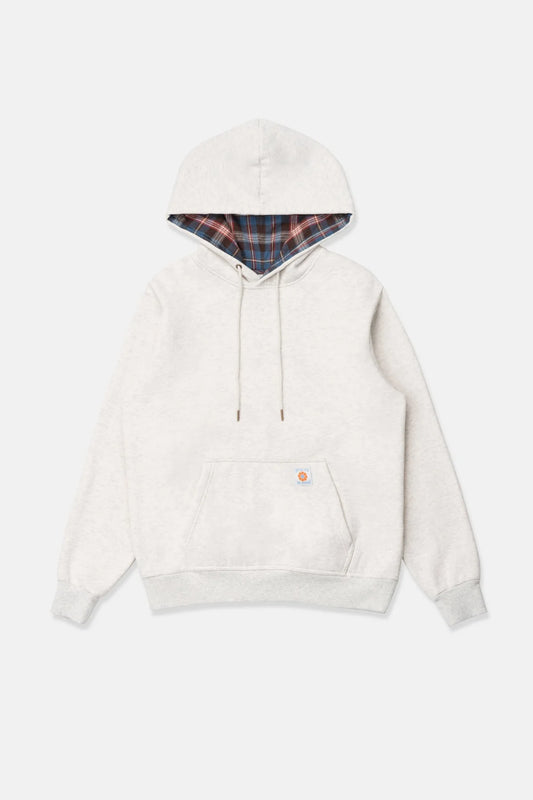 Flannel Fleece Hood - Ecru