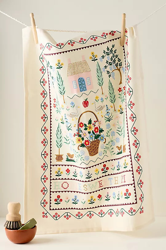 Home Sweet Home Tea Towel