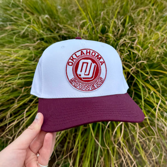OU Two Tone Hat - Red