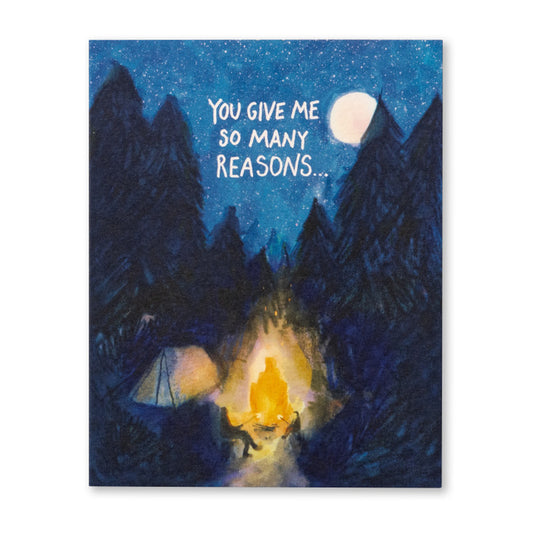 You Give Me So Many Reasons Card - Dad