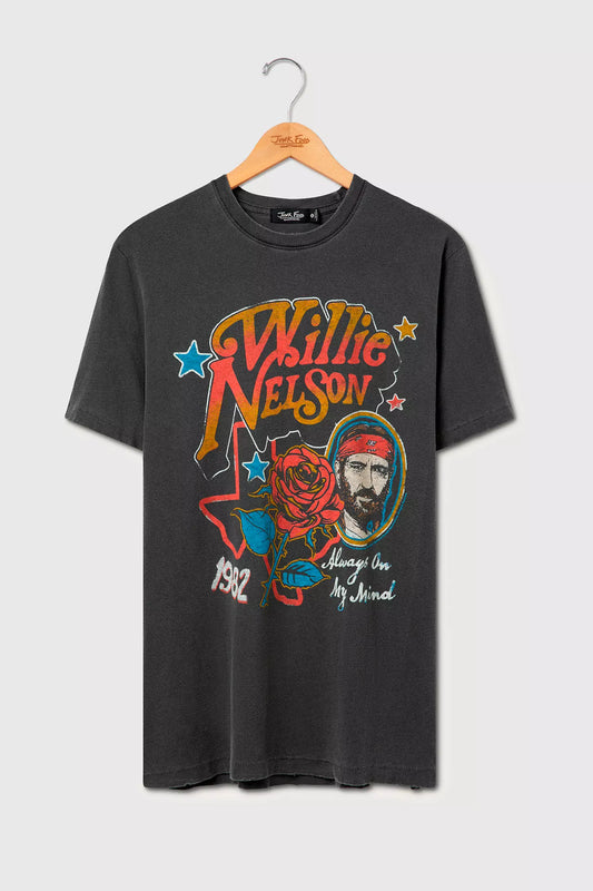 Willie Nelson Always On My Mind Vintage Age - Vintage Black