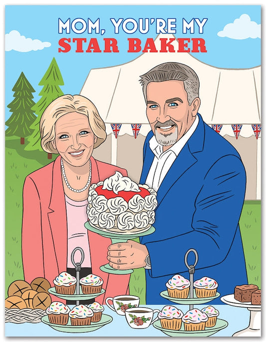 Card: Mom, You're My Star Baker