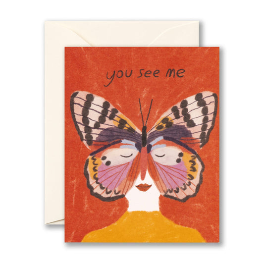 You See Me Friendship Card