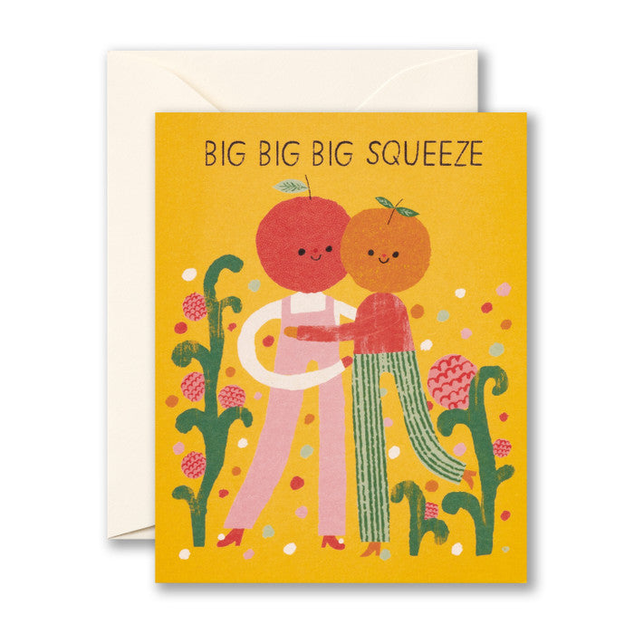 Big Big Big Squeeze Goodbye Card