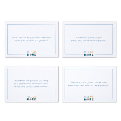 Tell Me More - Icebreakers