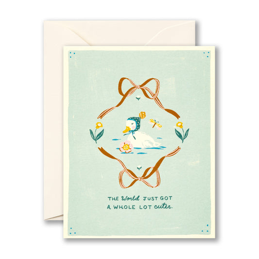The World Just Got A Whole Lot Cuter Card