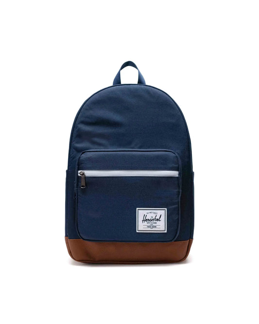 Pop Quiz Backpack - Navy/Tan - 25L