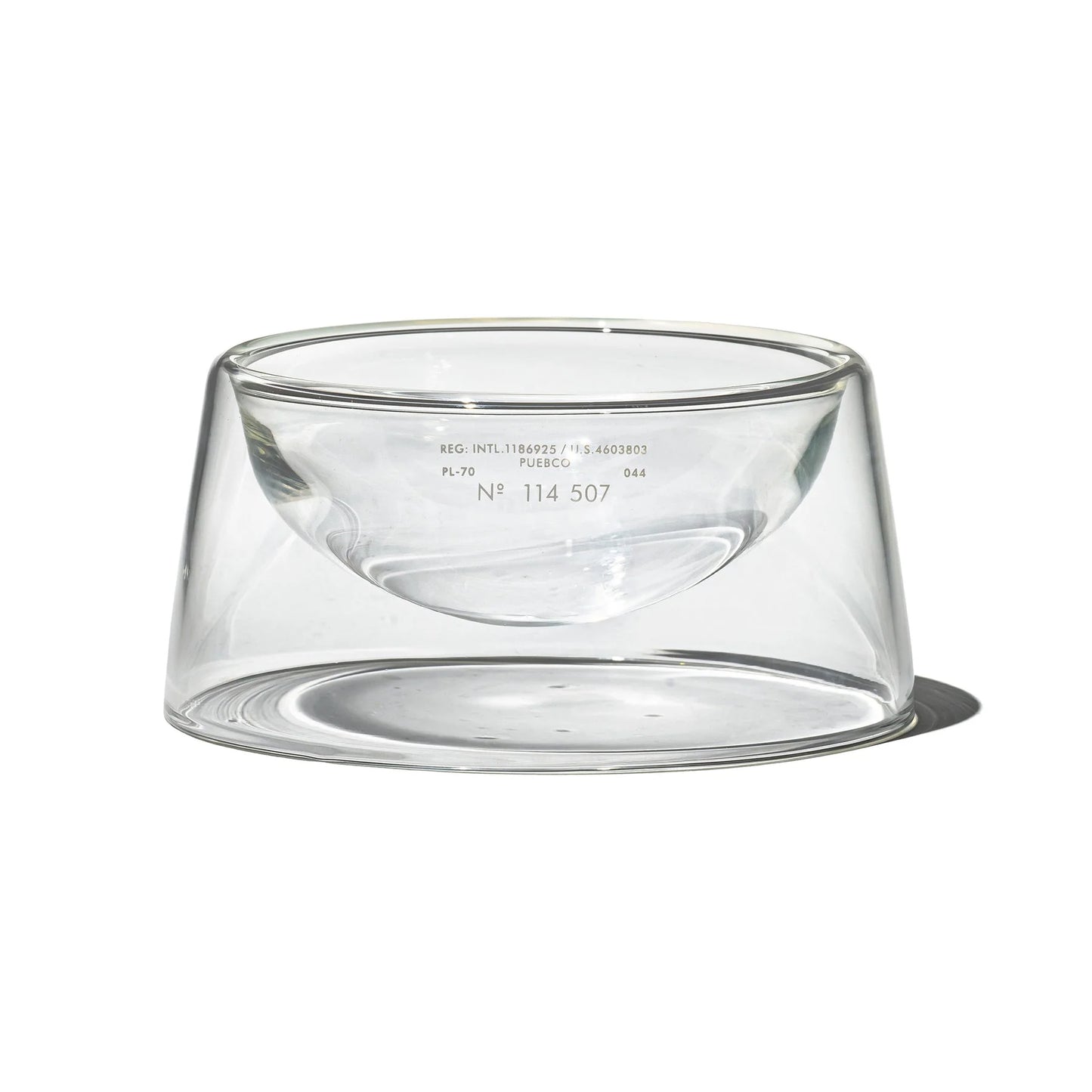Double Wall Borosilicate Pet Bowl