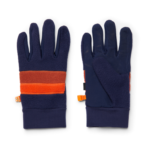 Teca Fleece Full Finger Gloves - Maritime