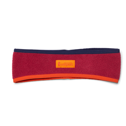 Teca Fleece Headband - Raspberry