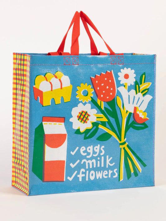 Eggs Milk Flowers Shopper