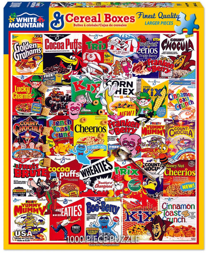 Cereal Boxes Puzzle 1000 Piece