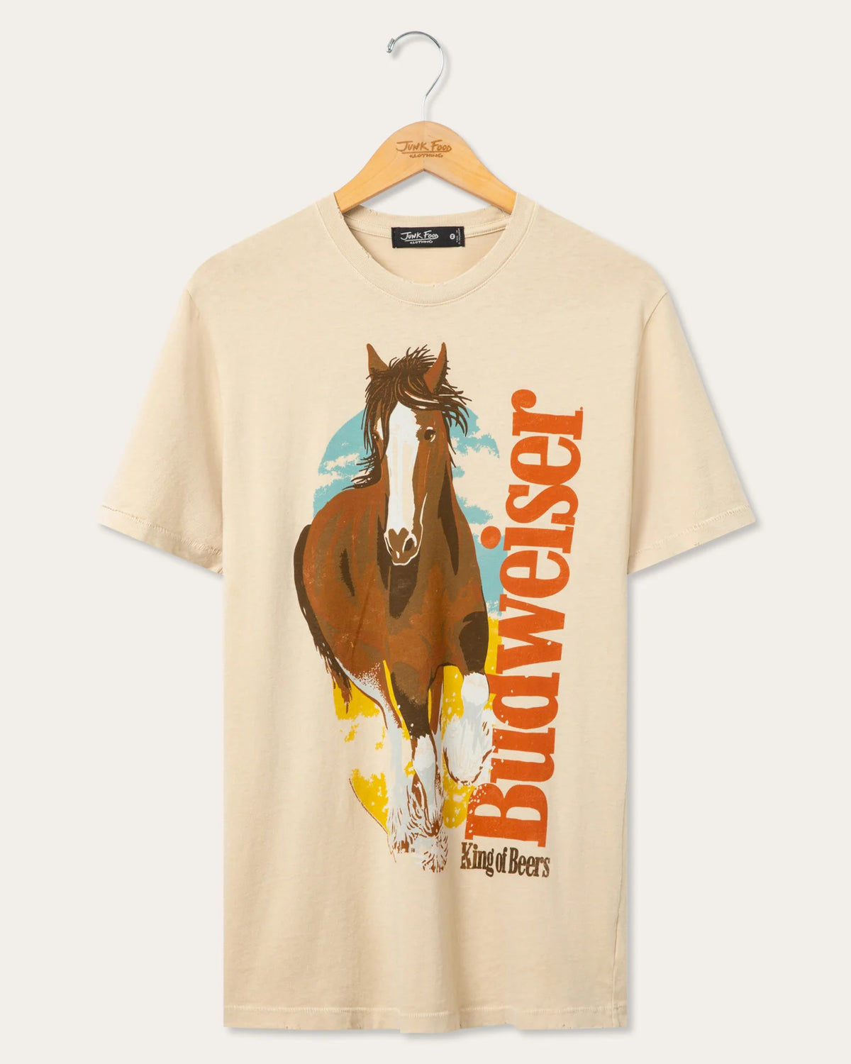 Budweiser Clydesdale Vintage Tee - Camel