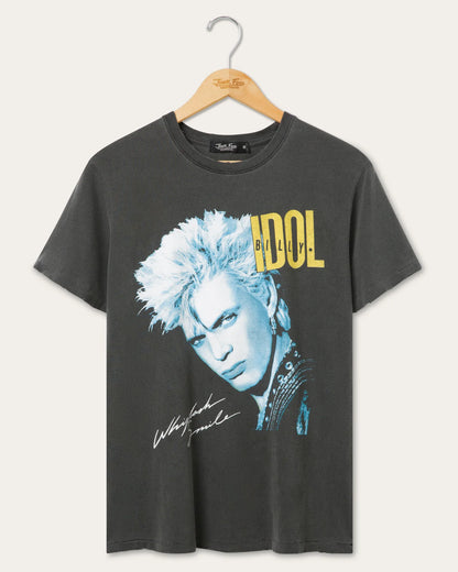 Billy Idol 1987 North American Tour Tee - Black