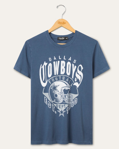 Women's Cowboys Gridiron Vintage Tee