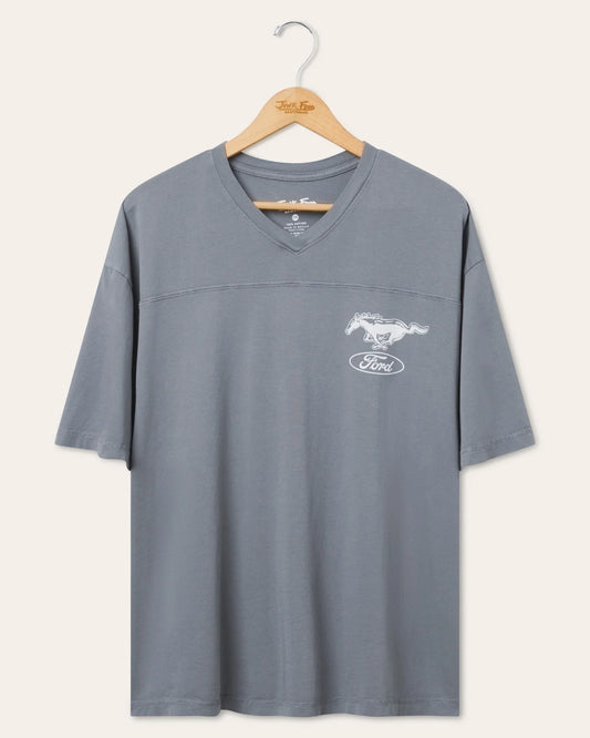 Ford Mustang Jersey Tee - Deep Indigo