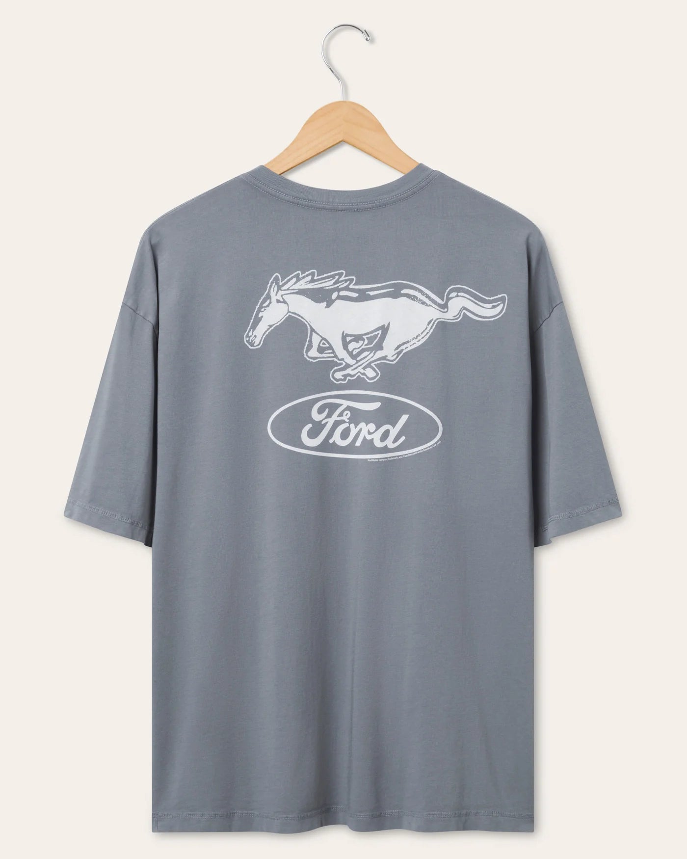 Ford Mustang Jersey Tee - Deep Indigo