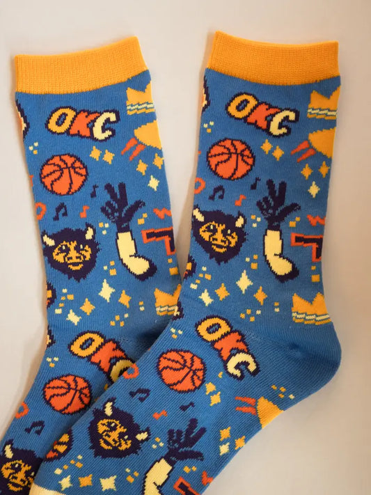 Thunder Party Socks