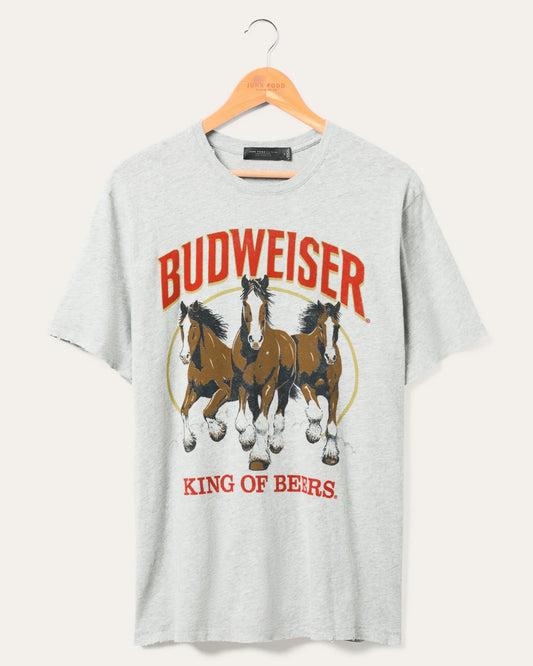 Clydesdale King of Beers Tee - Grey