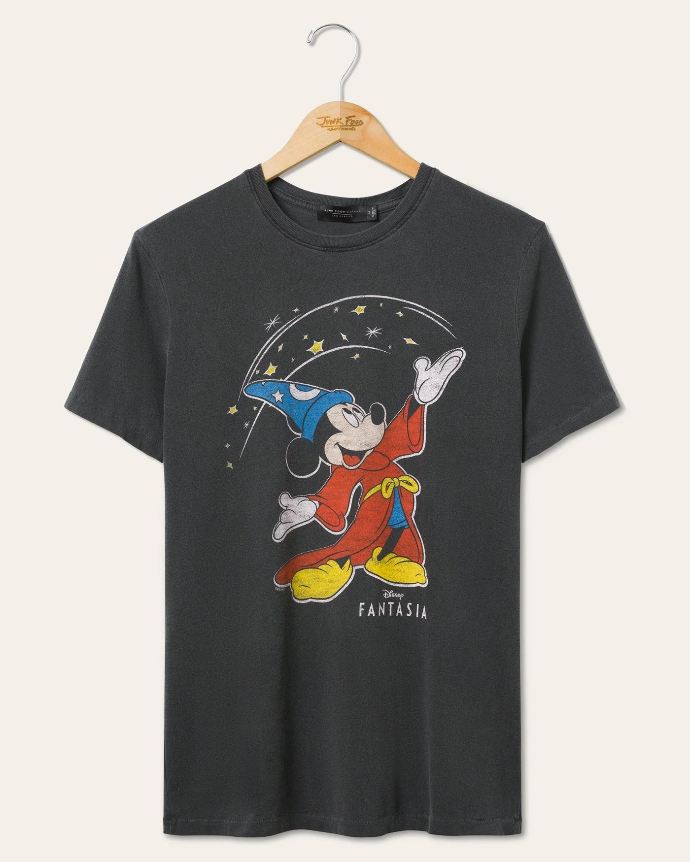 Mickey Fantasia Vintage Tee - Vintage Black