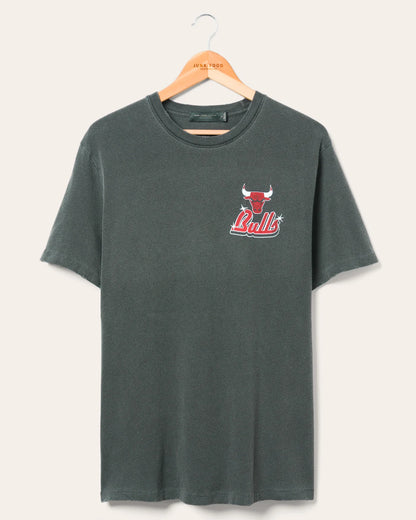Chicago Bulls Vintage Tee - Black