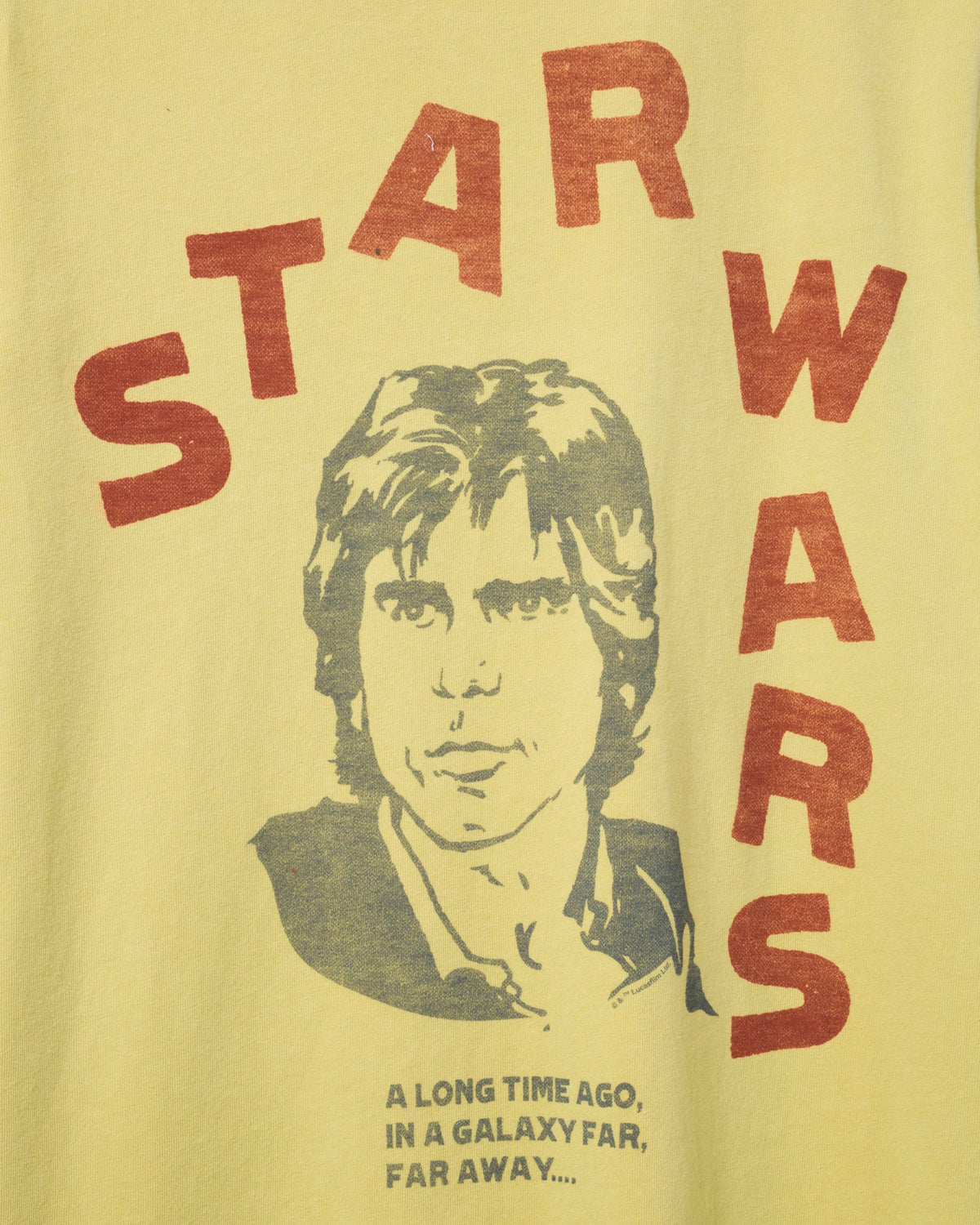 Star Wars Han Solo Vintage Tee - Yellow