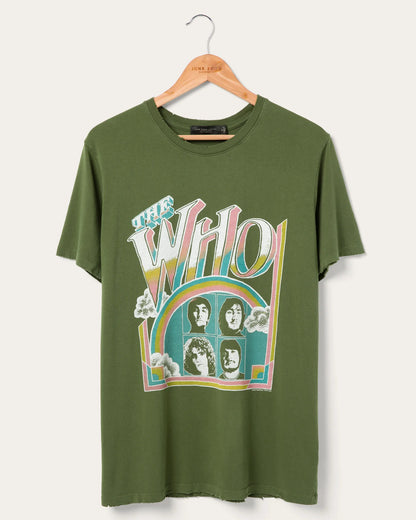 The Who US Tour '76 Vintage Tee - Green