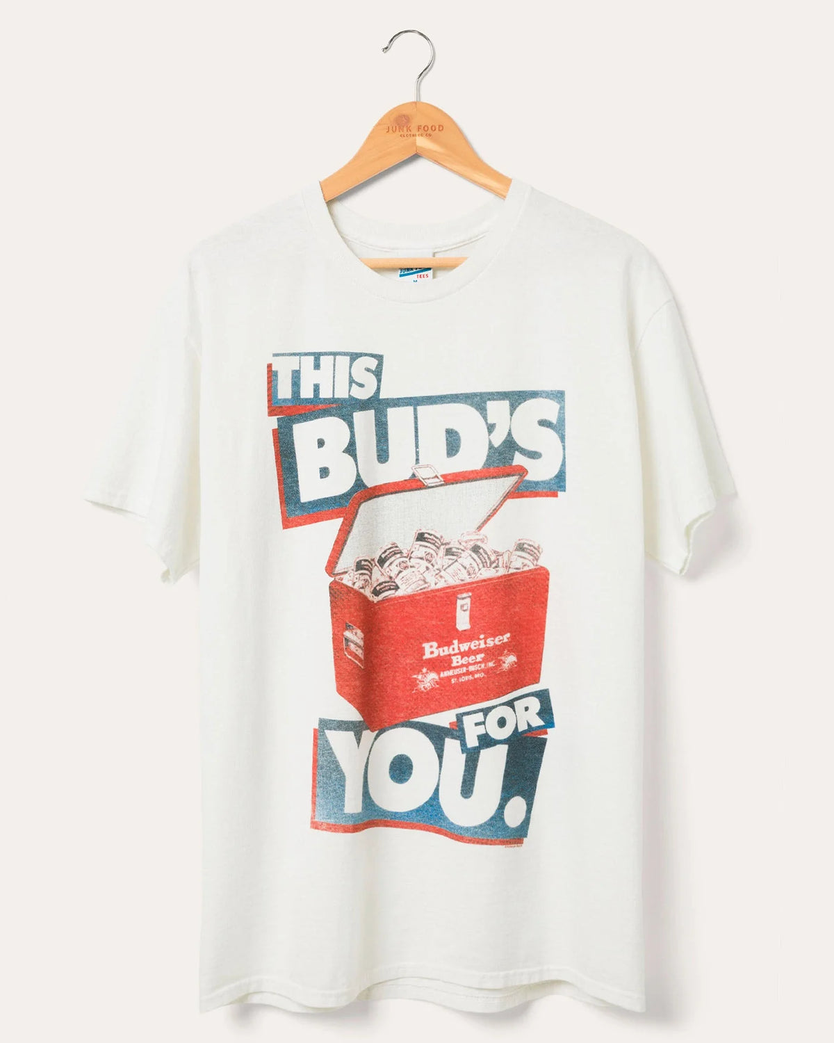 This Bud's For You Tee - White