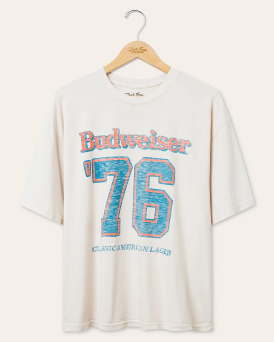 Budweiser '76 Oversized Tee - Birch