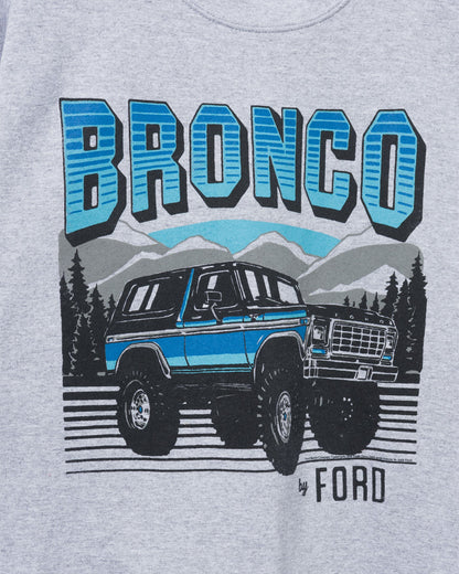 Bronco By Ford Fleece - Heather Grey