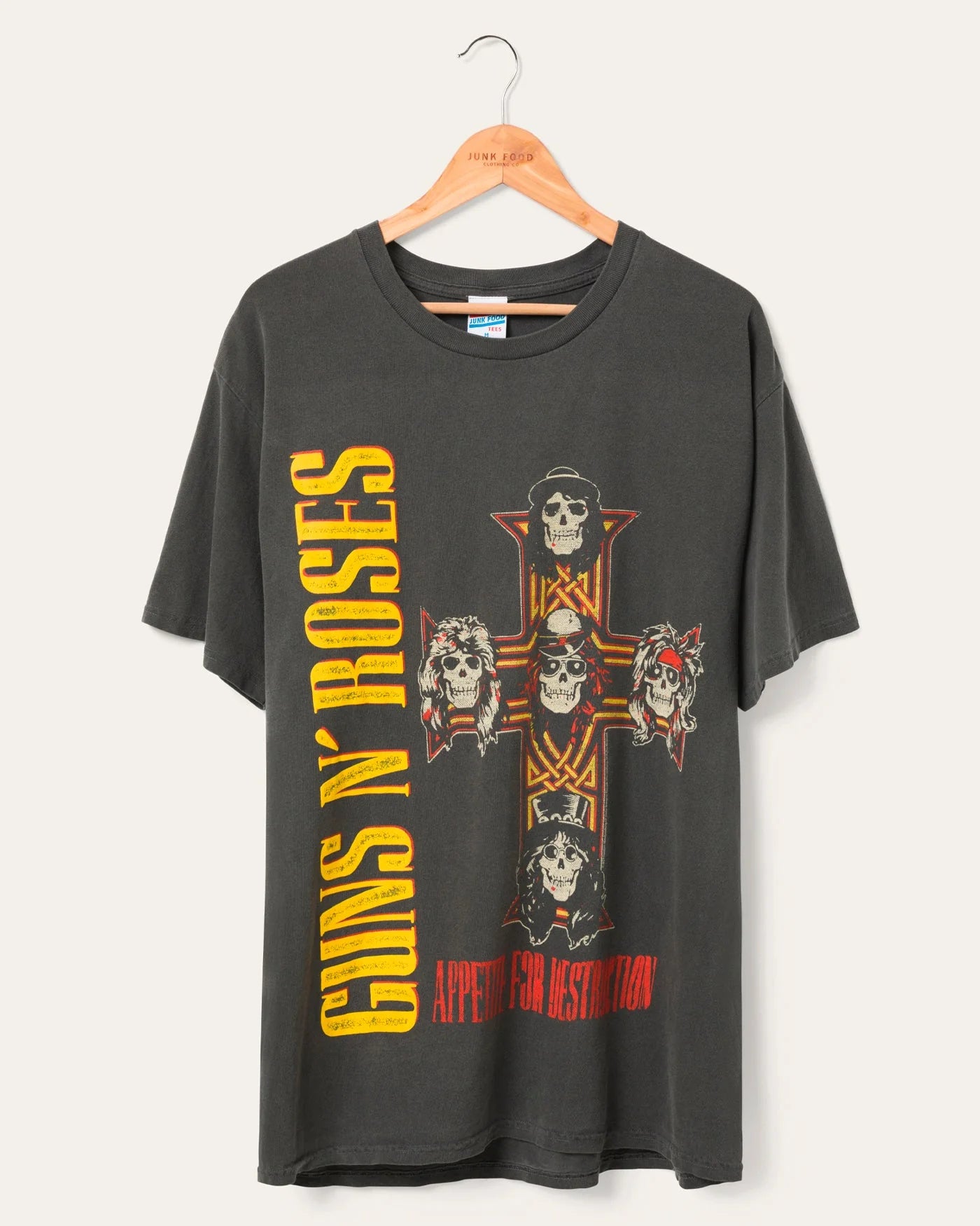 Guns N' Roses Cross Flea Market Tee - Black