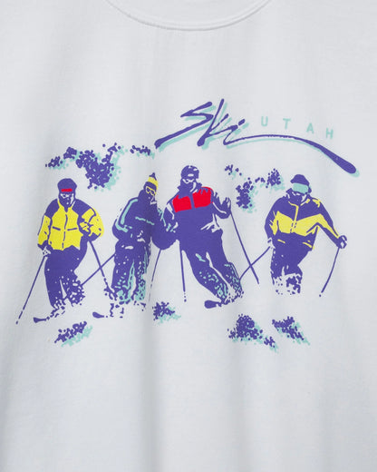 Ski Utah Fleece - White
