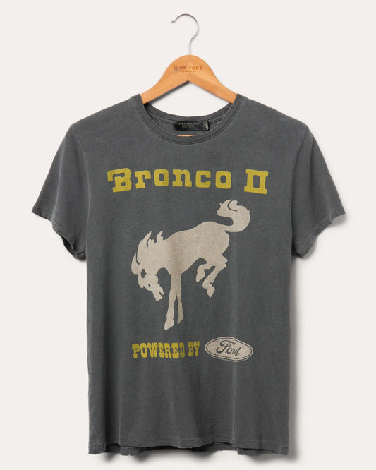 Bronco Get Up and Go Vintage Tee - Black