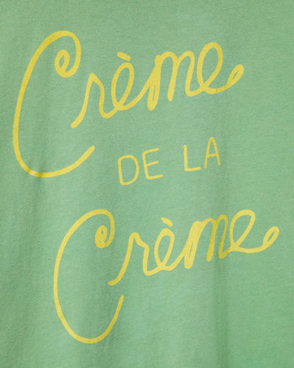 Crème De La Crème Vintage Tee - Peridot