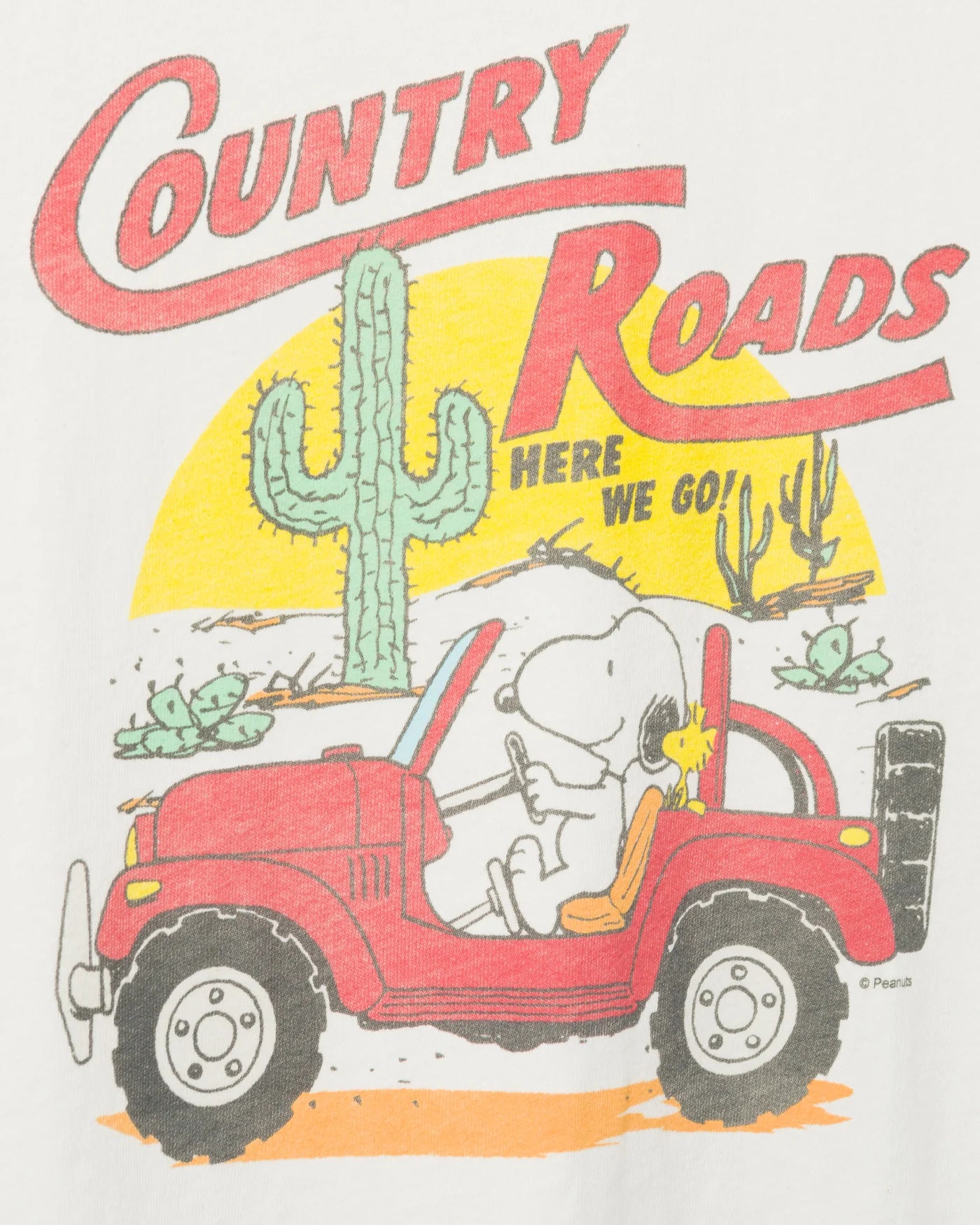 Snoopy Country Road Tee