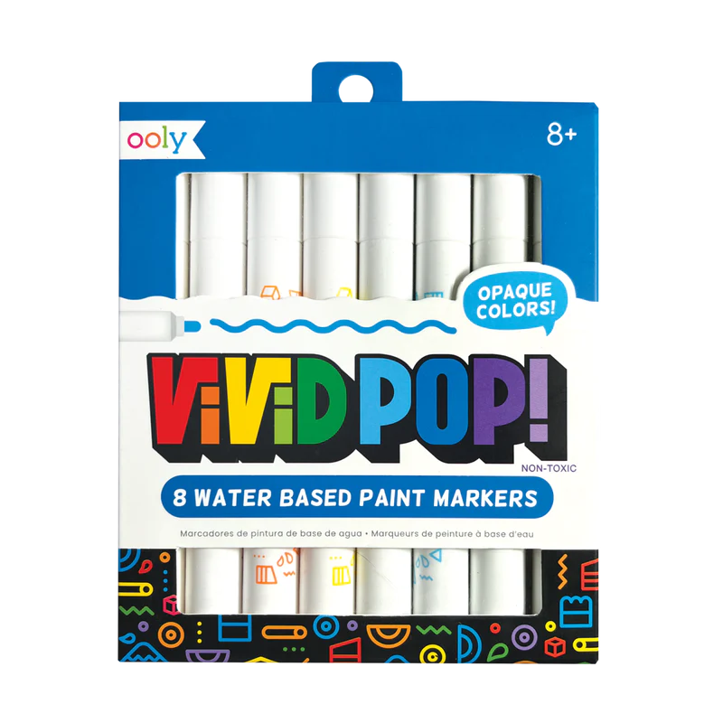 Vivid Pop! Water-Based Paint Markers