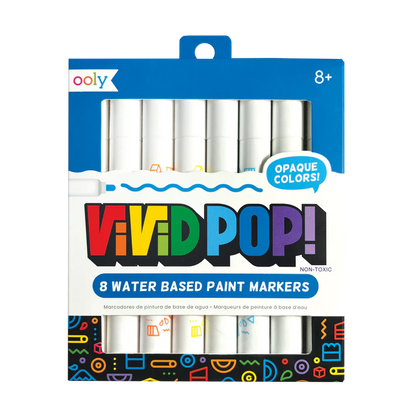 Vivid Pop! Water-Based Paint Markers