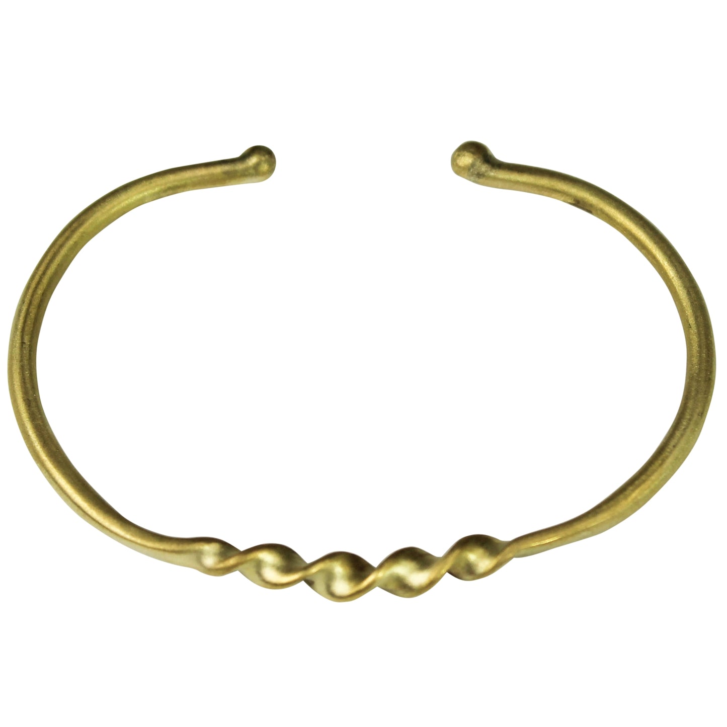 Bracelet - Single Twist, Brass
