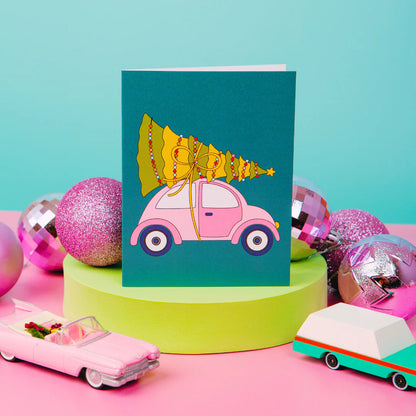 Christmas Car Card