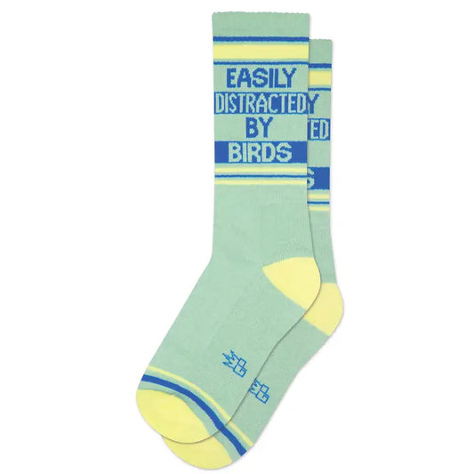 Easily Distracted By Birds Socks