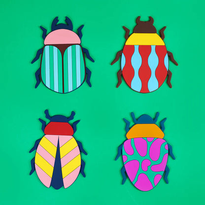 The Beetles Coasters - Set of 4