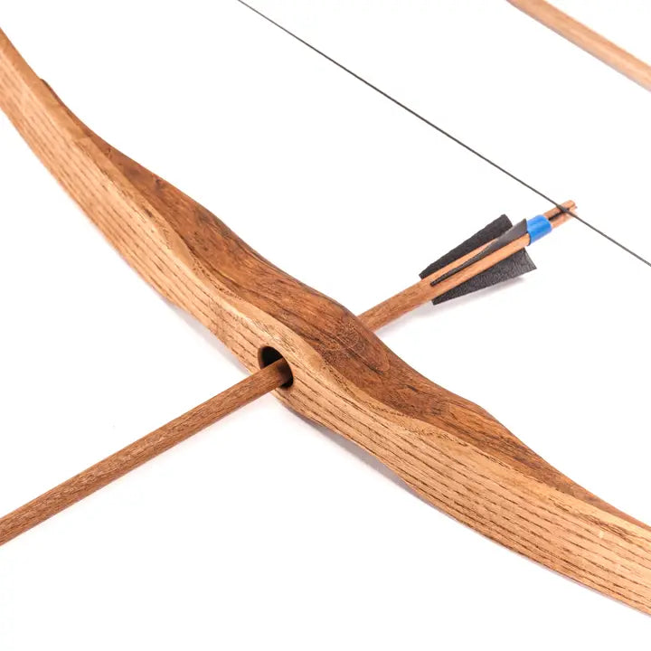 Wooden Bow & Arrows